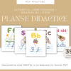 Planșe didactice printabile clasa I - alfabet și grupuri de litere